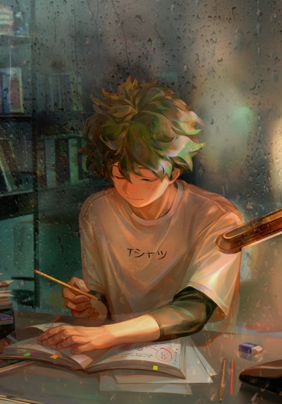 Anime My Hero Academia, Izuku Midoriya, 1668x2388