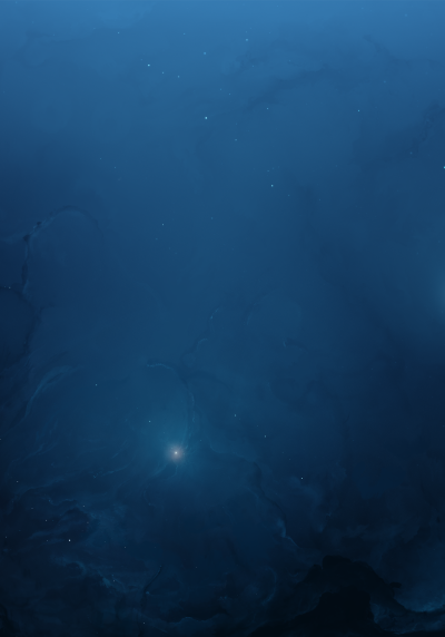 Sci Fi Nebula, Blue, Cosmos, Stars, Space, 1668x2388