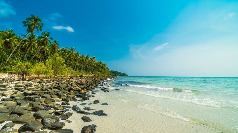 Ko Phangan, Thailand, beach, ocean, 6K