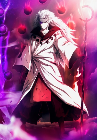Anime Naruto, Obito Uchiha, Madara Uchiha, Sage Of Six Paths, 1668x2388