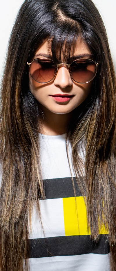 Women Model, Brunette, Sunglasses, Long Hair, 1644x3840