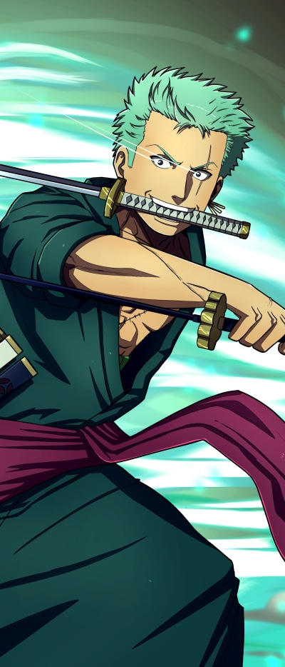 Anime One Piece, Roronoa Zoro, 1644x3840