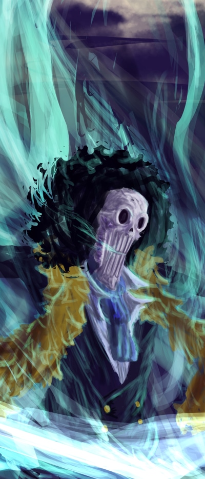 Anime One Piece, Brook (One Piece), 1644x3840