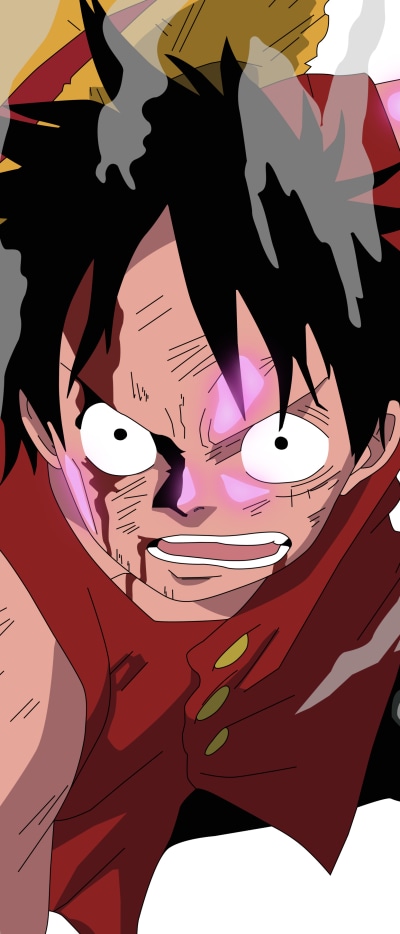 Anime One Piece, Monkey D. Luffy, 1644x3840