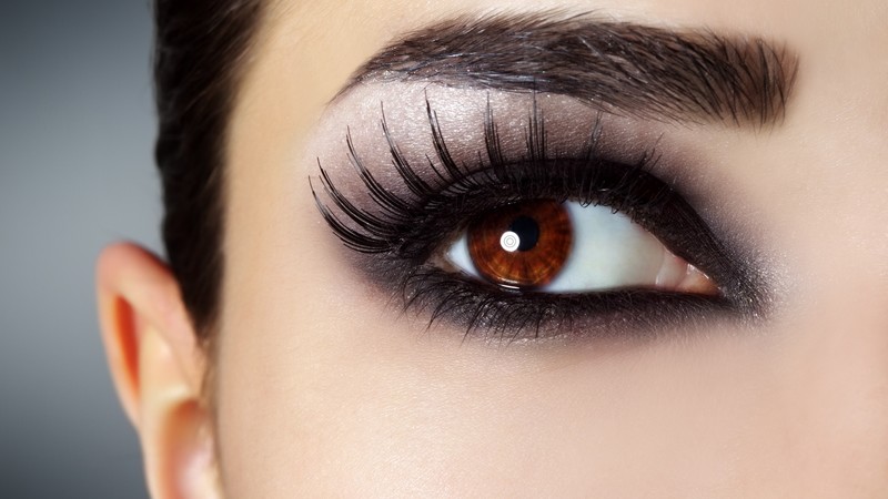 Eye, girl, brunette, 4K