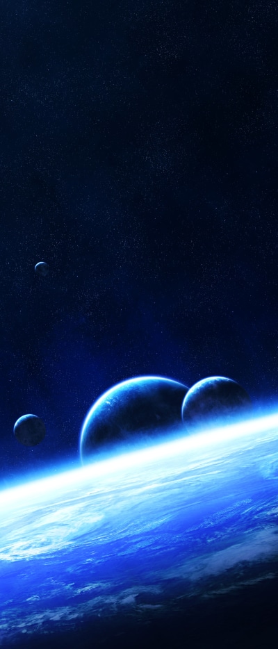 Sci Fi Planetscape, Space, Planet, 1644x3840