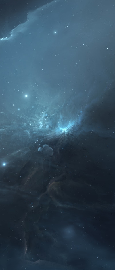 Sci Fi Nebula, Space, 1644x3840