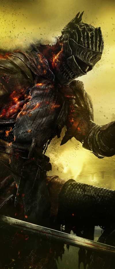 Video Game Dark Souls III, Dark Souls, Warrior, Soul Of Cinder, 1644x3840