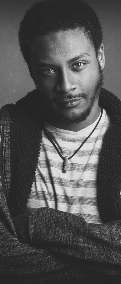 Men Model, Black and White, Beard, 1644x3840