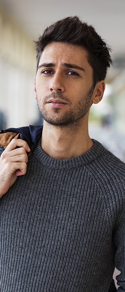 Men Model, Brown Eyes, 1644x3840