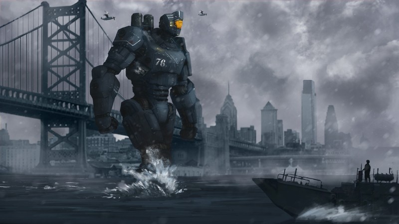 future world, robot, futuristic, 4K