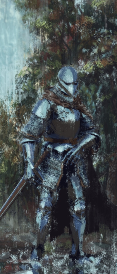 Fantasy Knight, Armor, Warrior, 1644x3840