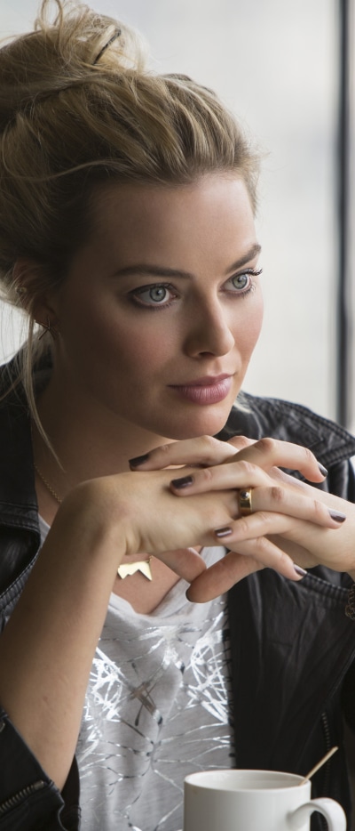 Celebrity Margot Robbie, Actress, Australian, Blue Eyes, Blonde, 1644x3840