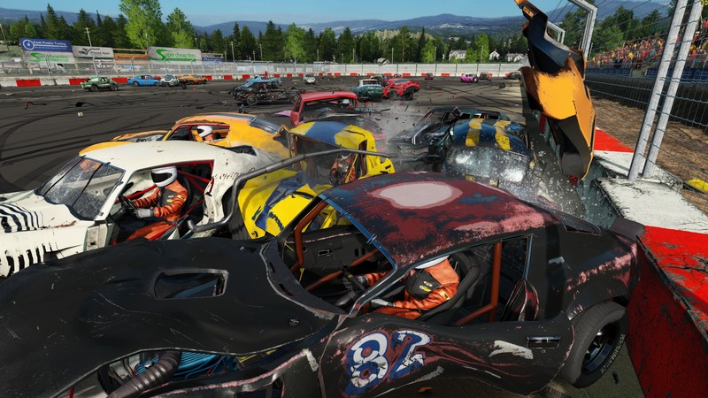 Wreckfest, Next Car Game, E3 2018, screenshot, 4K
