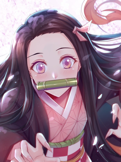 Anime Demon Slayer: Kimetsu no Yaiba, Nezuko Kamado, 1620x2160
