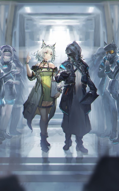 Video Game Arknights, Kaltsit (Arknights), Doctor (Arknights), 1600x2560