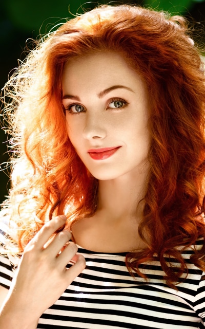 Women Model, Redhead, 1600x2560
