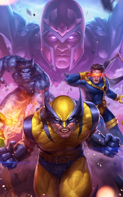 Video Game Marvel: Future Fight, Magneto (Marvel Comics), X-Men, Cyclops (Marvel Comics), Beast (Marvel Comics), Wolverine, 1600x2560