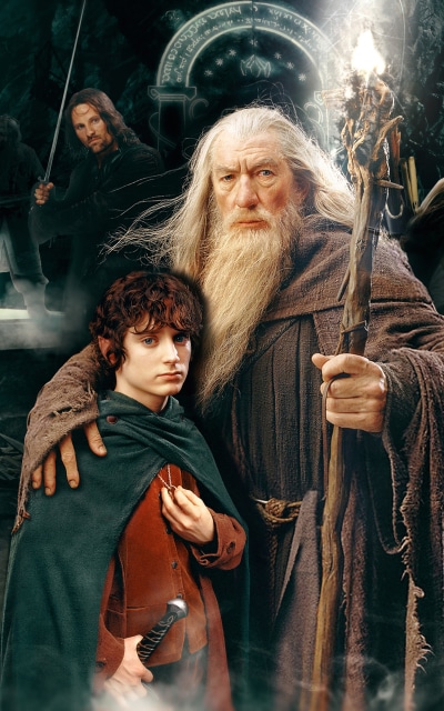 Movie The Lord Of The Rings, Frodo Baggins, Aragorn, Lord Of The Rings, Gandalf, 1600x2560