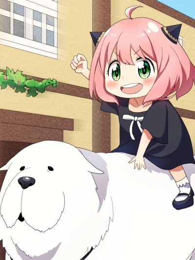 Anime Spy x Family, Anya Forger, Bond (Spy X Family), 1536x2048