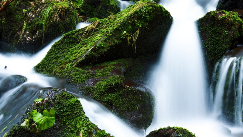 Waterfall, Ireland, 4K