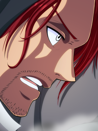 Anime One Piece, Shanks (One Piece), Red Hair, 1536x2048
