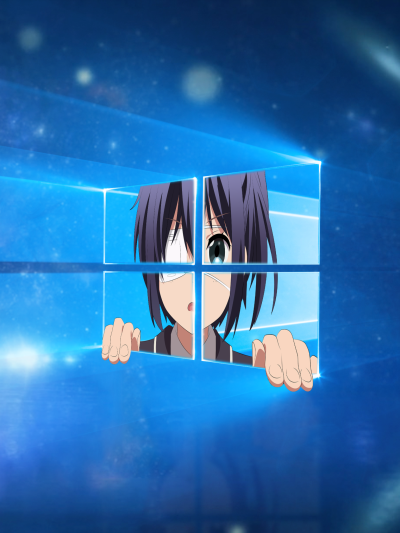 Anime Love, Chunibyo and Other Delusions, Windows 10, Windows, Love Chunibyo and Other Delusions, Rikka Takanashi, 1536x2048