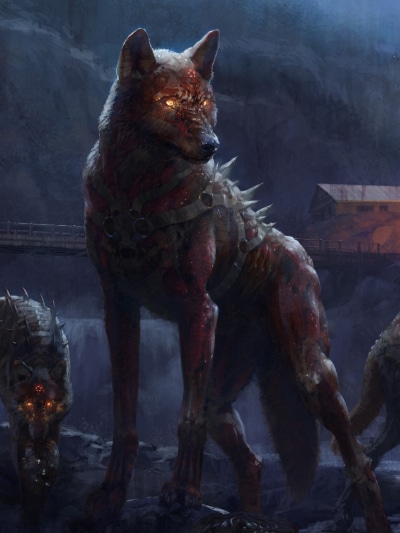 Fantasy Wolf, 1536x2048