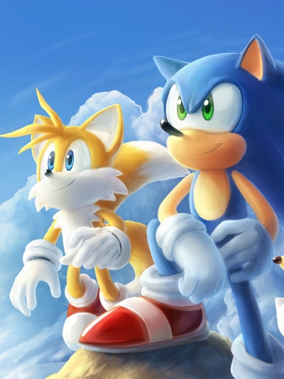 Video Game Sonic the Hedgehog, Miles Tails Prower, 1536x2048