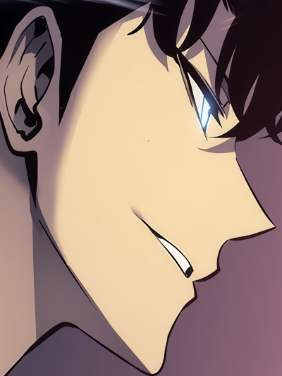Anime Solo Leveling, Sung Jin-Woo, 1536x2048