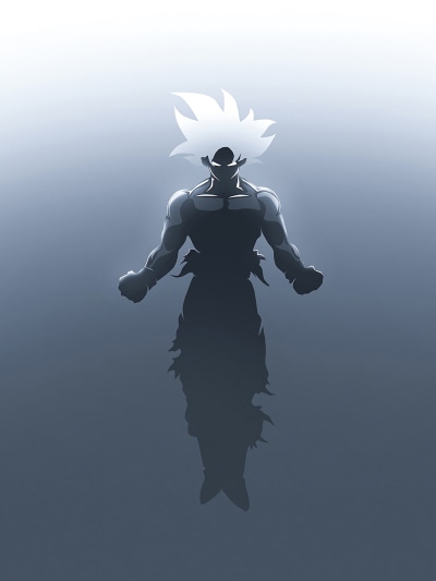 Anime Dragon Ball Super, Goku, Ultra Instinct (Dragon Ball), 1536x2048