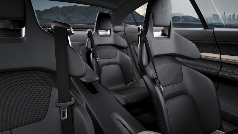 Porsche Taycan, Electric Cars, supercar, 800v, interior