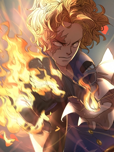 Anime One Piece, Blonde, Yellow Eyes, Angry, Sabo (One Piece), Fire, 1536x2048