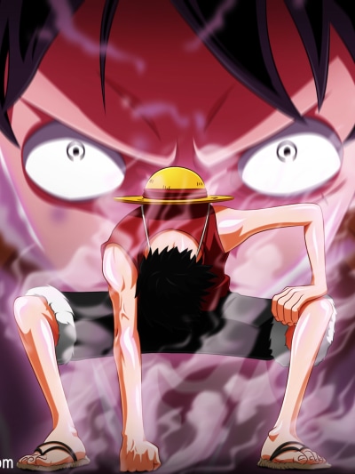 Anime One Piece, Monkey D. Luffy, 1536x2048