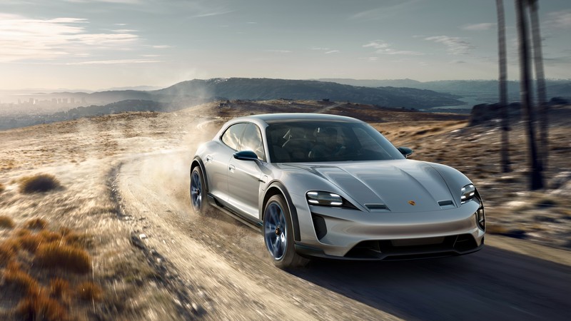 Porsche Mission E Cross Turismo, electric cars, 4k