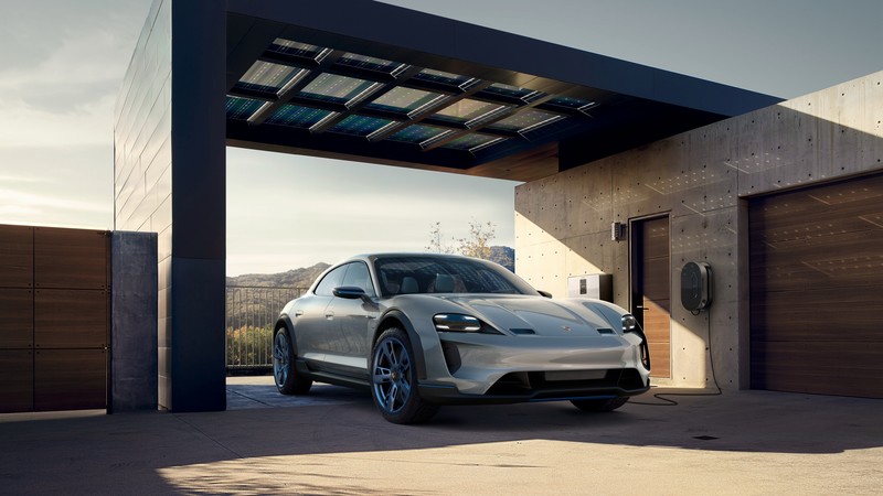 Porsche Mission E Cross Turismo, electric cars, 4k