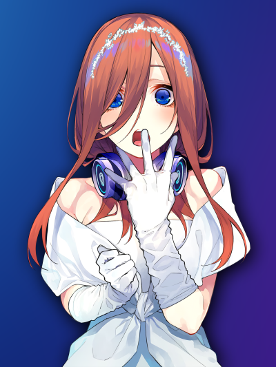 Anime The Quintessential Quintuplets, Miku Nakano, 5-Toubun No Hanayome, 1536x2048