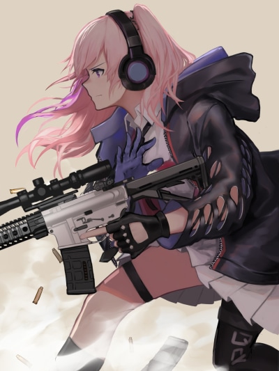 Video Game Girls Frontline, 1536x2048