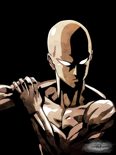 Anime One-Punch Man, Saitama (One-Punch Man), 1536x2048