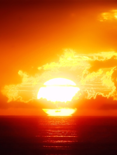 Earth Sunset, Nature, Cloud, Sea, Orange (Color), Ocean, 1536x2048