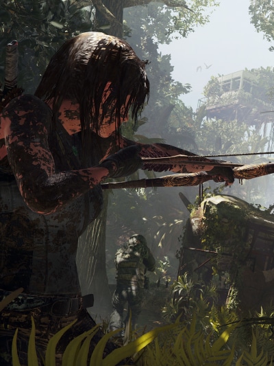 Video Game Shadow of the Tomb Raider, Lara Croft, 1536x2048