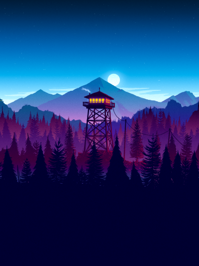 Video Game Firewatch, 1536x2048