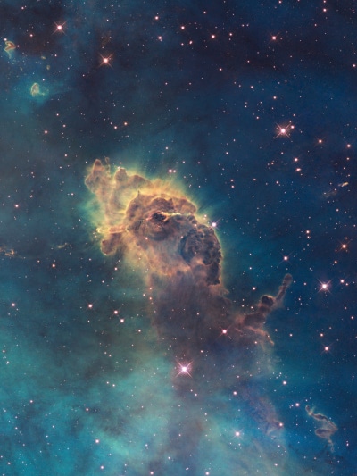 Sci Fi Nebula, Carina Nebula, Space, Stars, 1536x2048