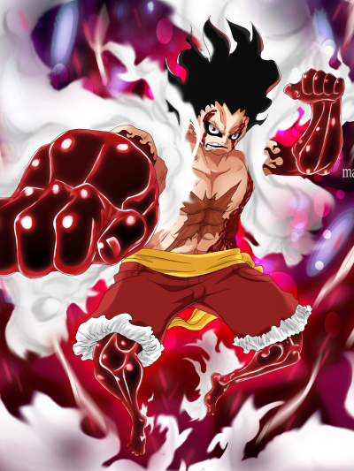 Anime One Piece, Monkey D. Luffy, 1536x2048