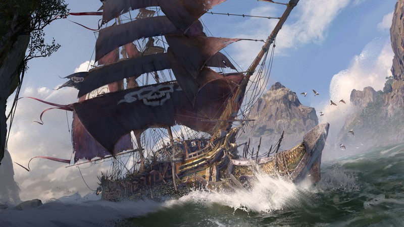 Skull & Bones, E3 2018, artwork, 4K