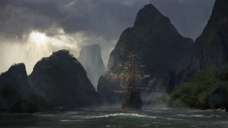 Skull & Bones, E3 2018, artwork, 6K