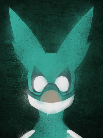 Anime My Hero Academia, Izuku Midoriya, 1536x2048