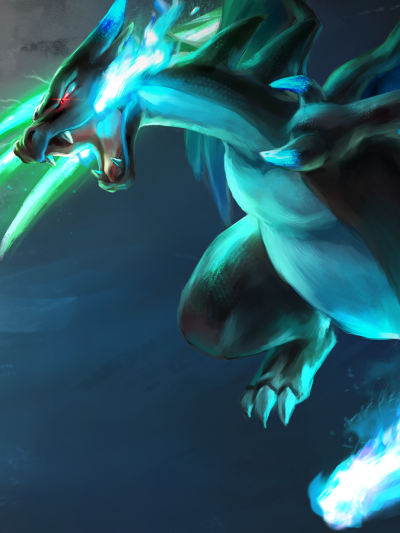 Anime Pokémon, Charizard (Pokémon), Greninja (Pokémon), Ash-Greninja (Pokemon), Mega Charizard X (Pokémon), 1536x2048