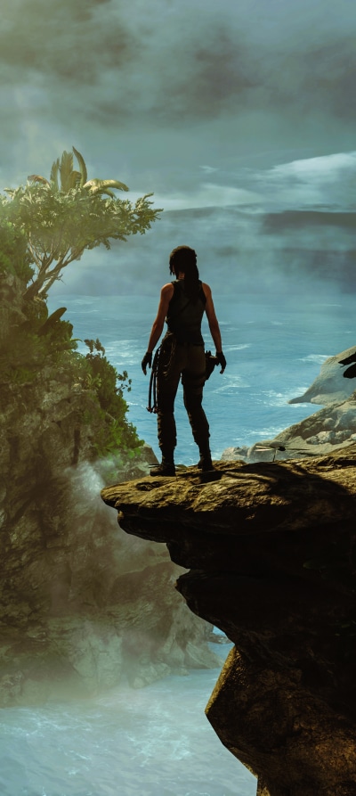Video Game Shadow of the Tomb Raider, Tomb Raider, Lara Croft, 1440x3216