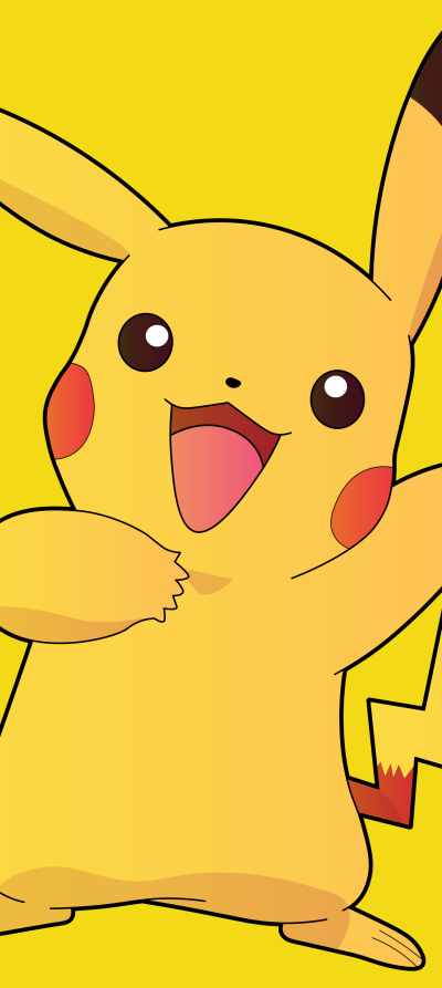 Anime Pokémon, Pikachu, 1440x3216